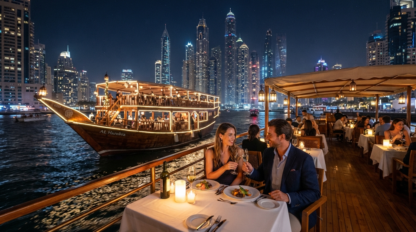 Dinner cruise Dubai