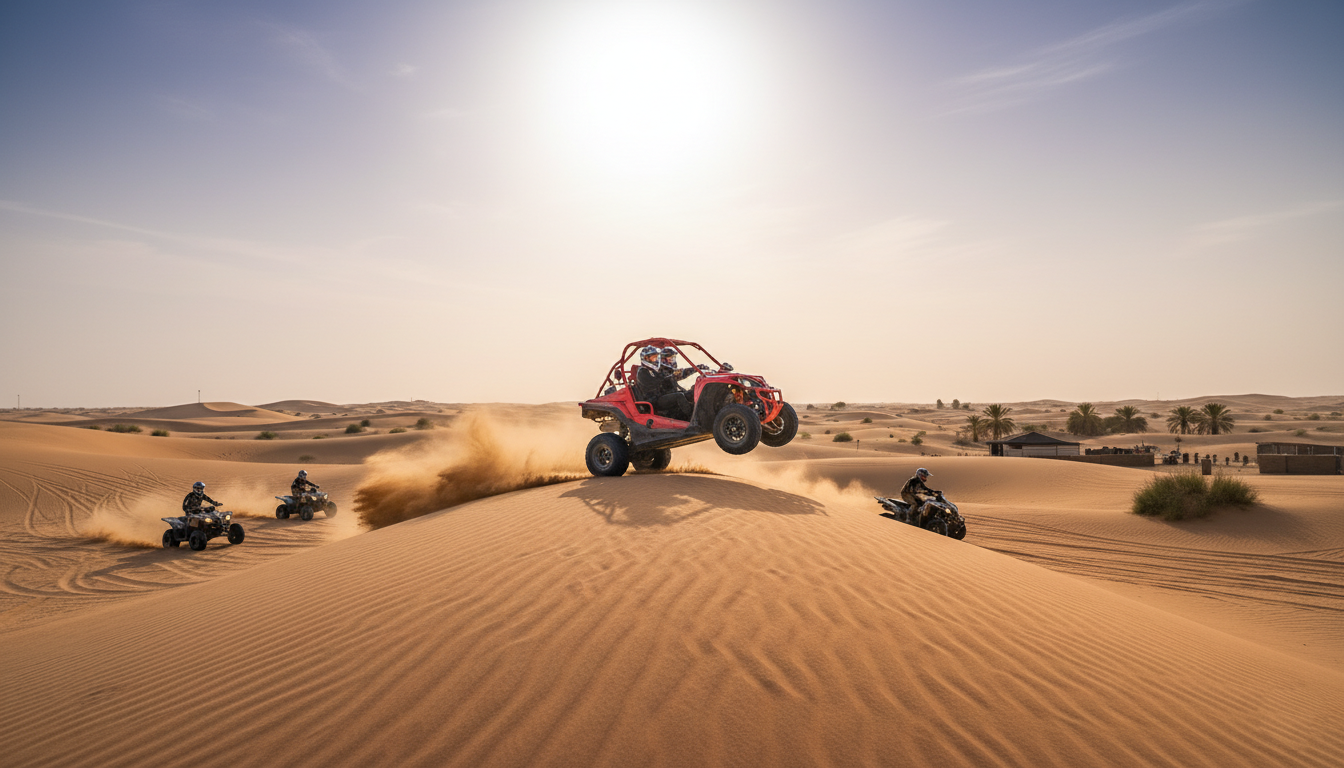 Dune buggy in Dubai