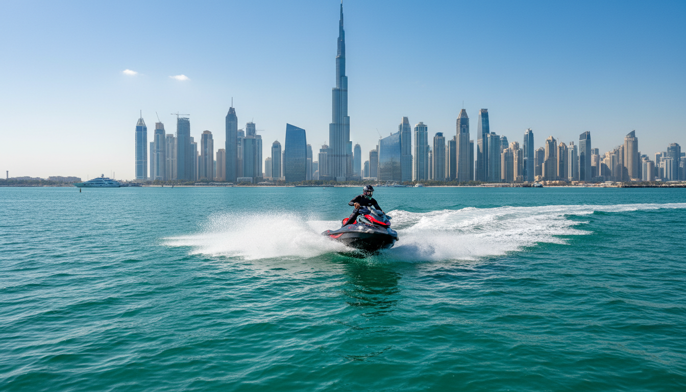 Jet ski in Dubai