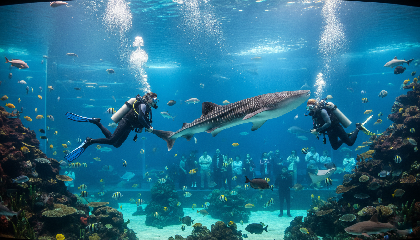 Scuba diving in Dubai